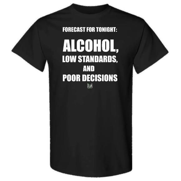 Forecast For Tonight Doublesided Shirt - Picture 1 of 4